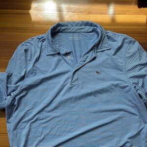 Men’s Vineyard Vines — performance short sleeve polo - size large.
